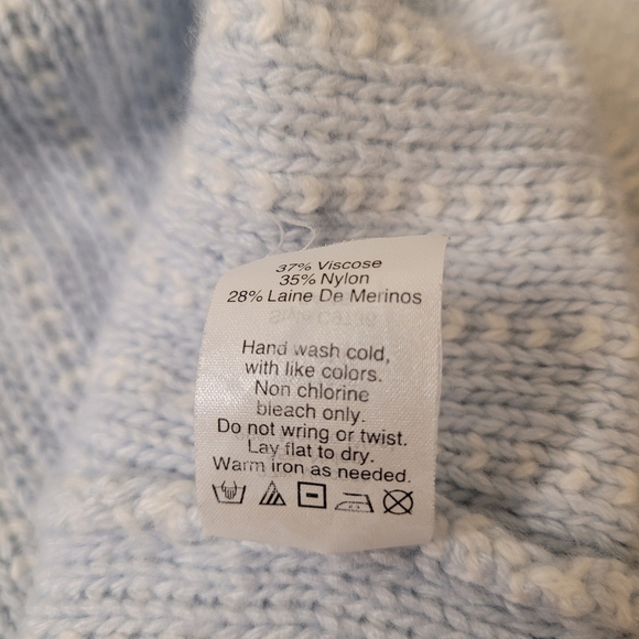 J. Crew Factory Merino Wool Blend Knit Sweater sz M C9736 - Picture 9 of 10